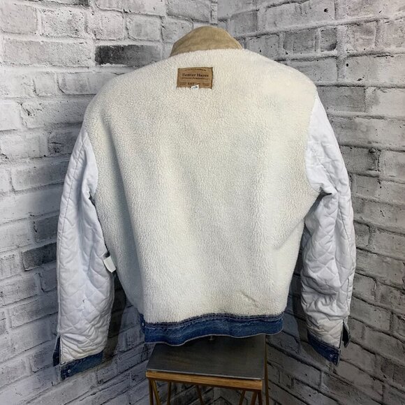 Vintage Denver Haynes Sherpa Lined Jean Jacket - Picture 8 of 14